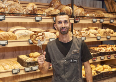 EDEKA Barwig Freiburg-Zähringer-Straße Marktbäckerei Herr Baccellieri